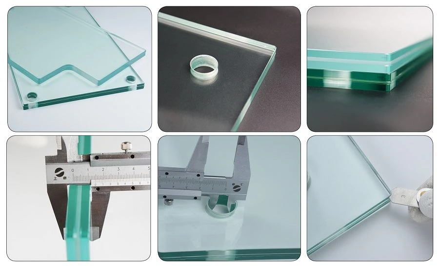 Laminated glass for balustrades