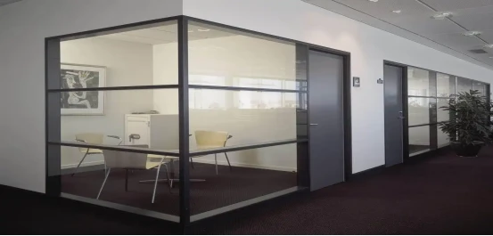 Glass partition Glass partition