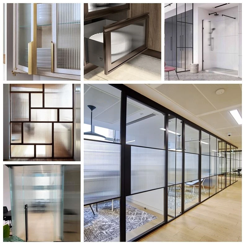 fluted glass applications fluted glass applications