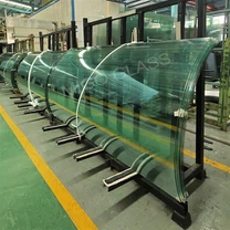 Вигнуте загартоване ламіноване скло