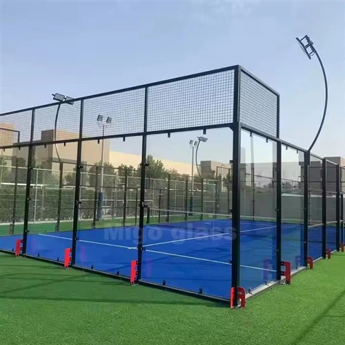 Скляні стіни Padel Hurricaneproof