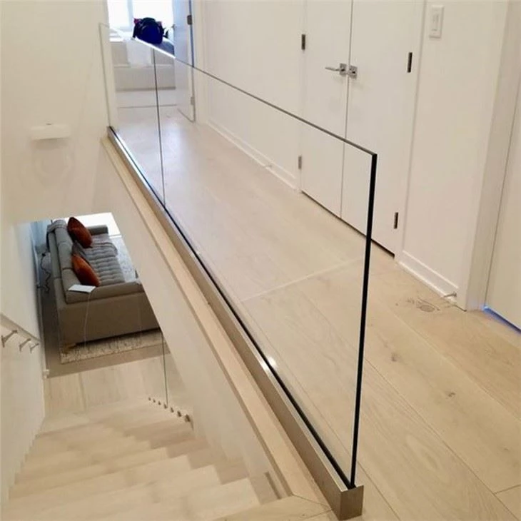 Frameless Glass Stair Railing