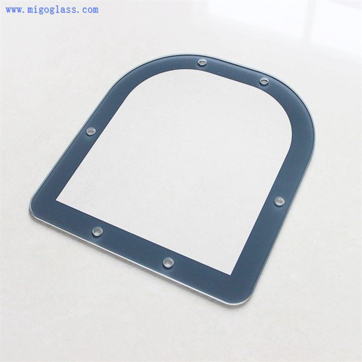 U-shaped Glass lamp shade