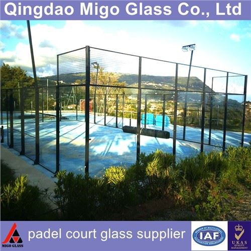 3 м × 2 м Padel Court Glass