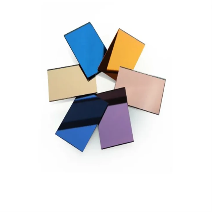 Colored Mirror Safety Glass Sheet